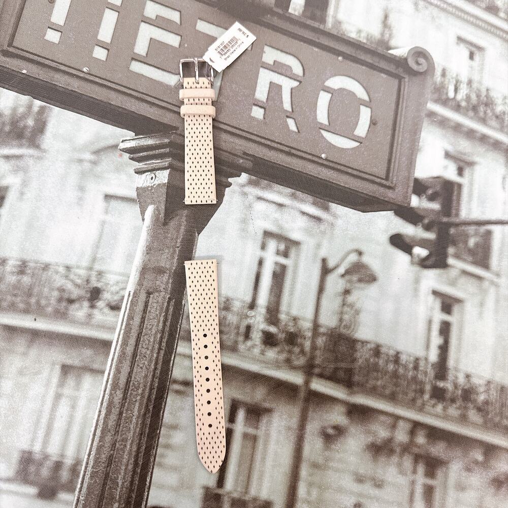 Fossil S181307 Diamond‑Perforated Calfskin Interchangeable Watch Strap